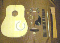 手作りギターキット ウェスタンギター